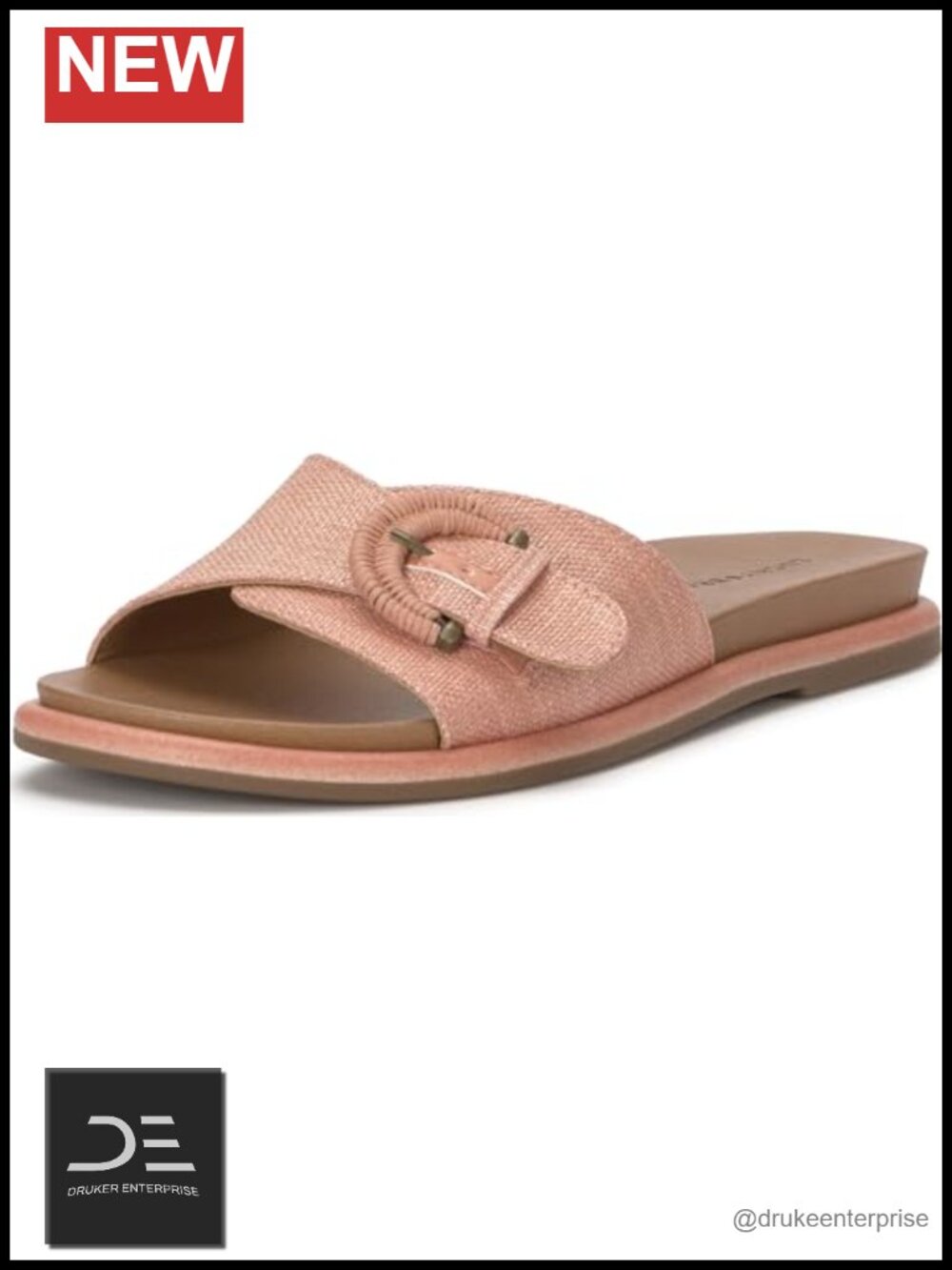 Suszie Flat Sandals Nylon Slide Open Toe Casual Women's